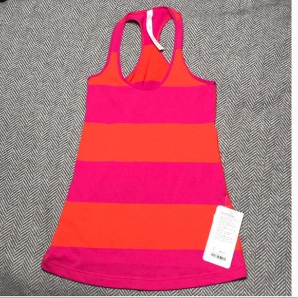 NWT LULULEMON COOL RACERBACK SEAWHEEZE BSJR/JWMG - Picture 1 of 3